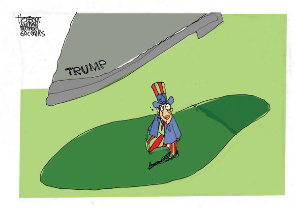 The latest editorial cartoon